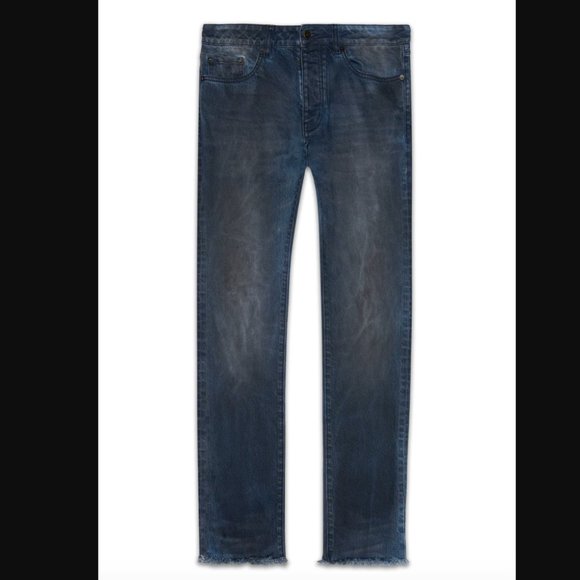 Six Week Residency DESERT OASIS INDIGO SKINNY DENIM - Picture 1 of 3